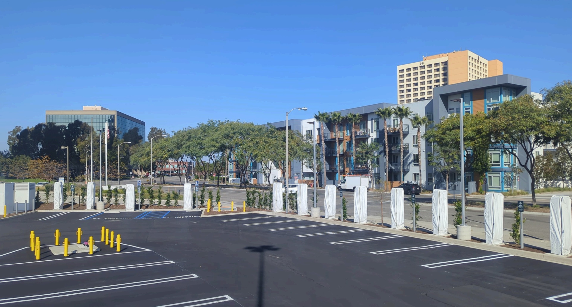 modern home at night